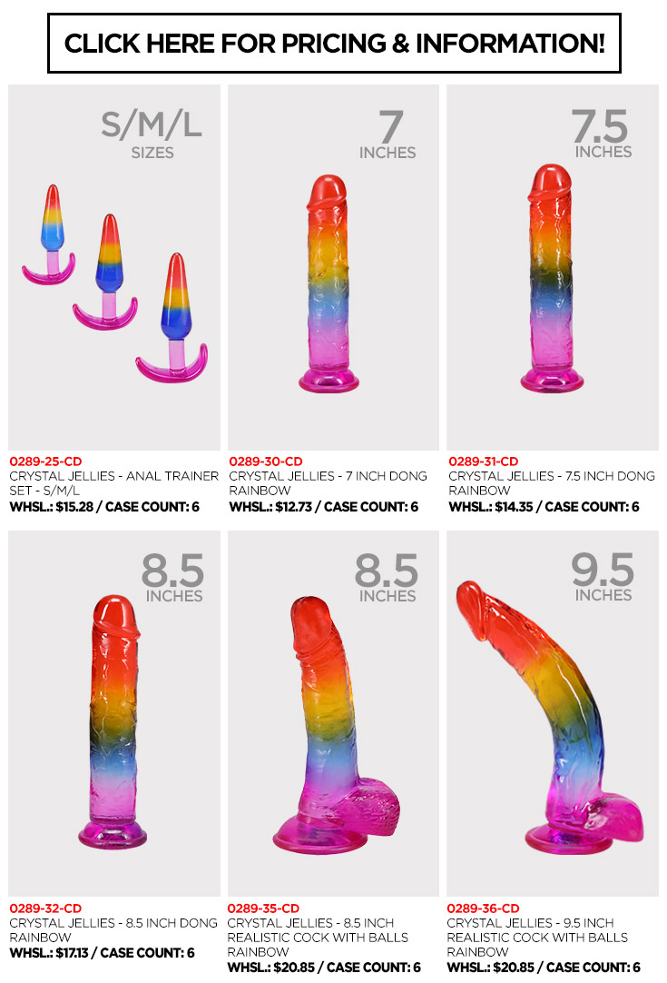 Crystal Jellies Rainbow Pricing
